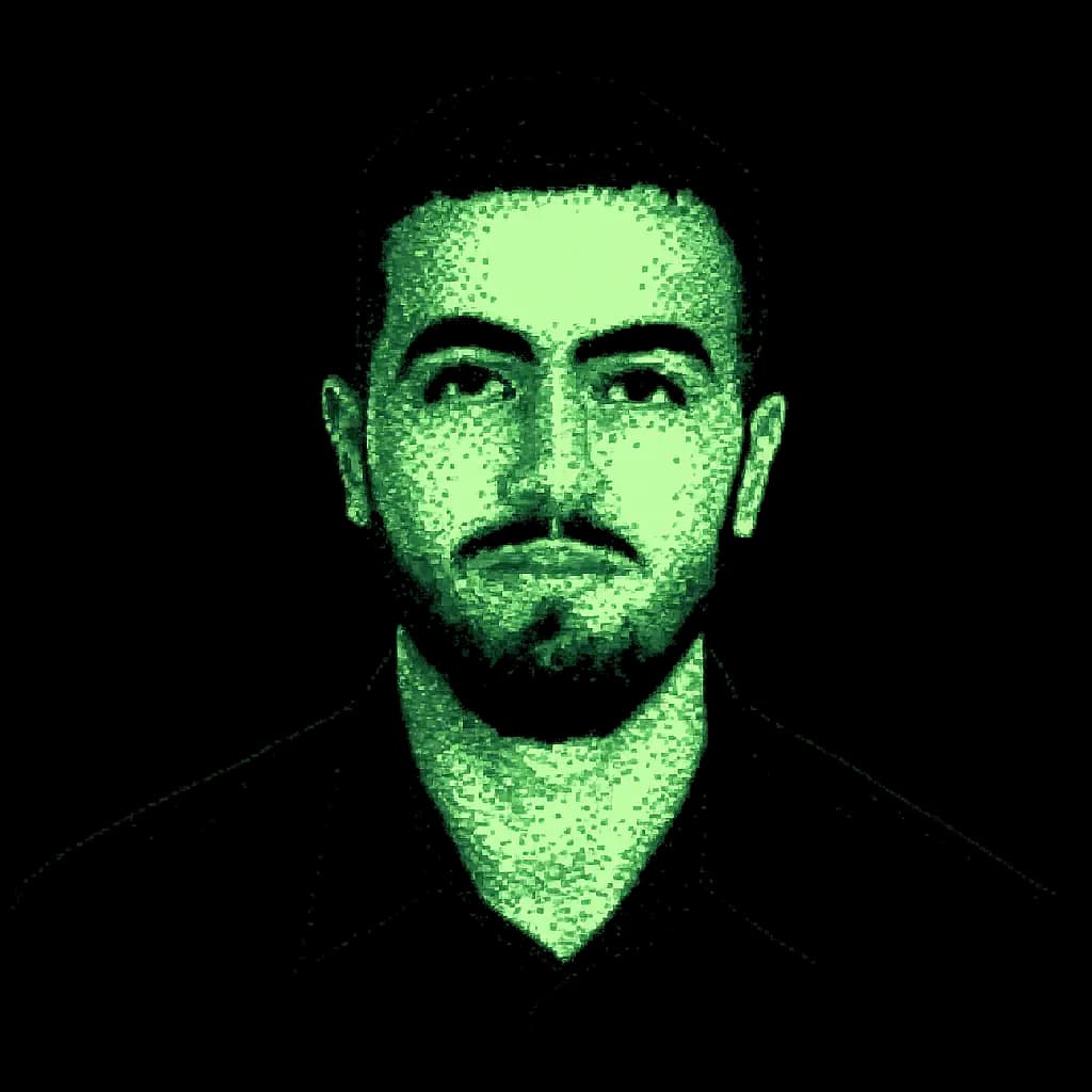 Saad Bouhamou - Full-Stack Developer AI Twin Portrait